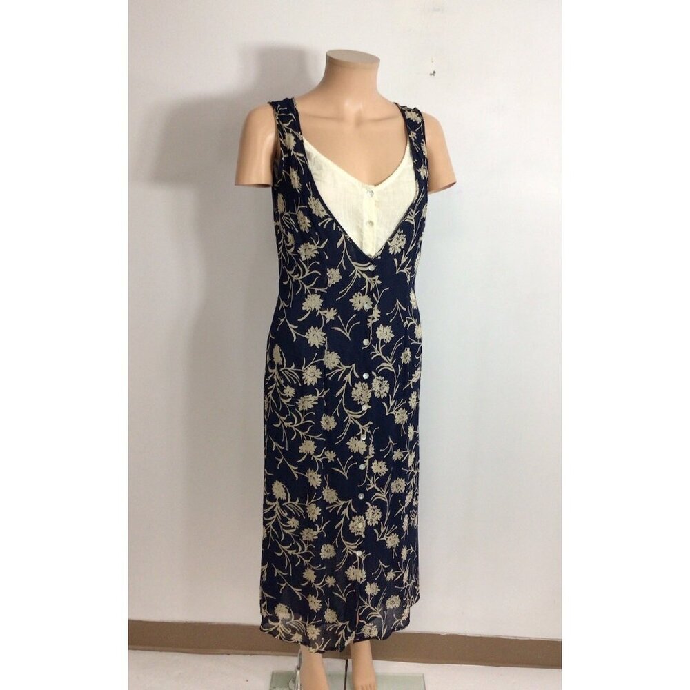 Karavan Floral Summer Dress Womens Small